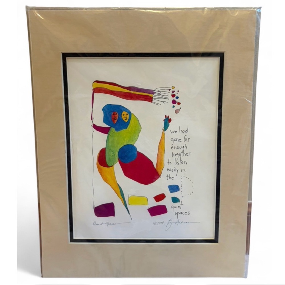 Brian Andreas Quiet Spaces StoryPeople Art Print in Packaging, Abstract Artwork